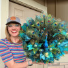 😍Wreaths to Wow Your Neighbors😍Peacock Wreath