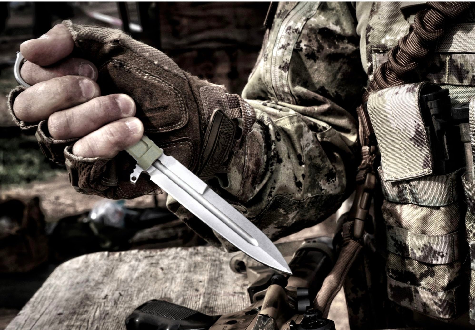 🎁TikTok Last Day Sale - 70% OFF🔥Compact Tactical Knife – Böhler N690 Steel, Stone-Washed, Everyday Ready