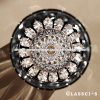 Light Gray Star Edo Kiriko Whiskey Glass
