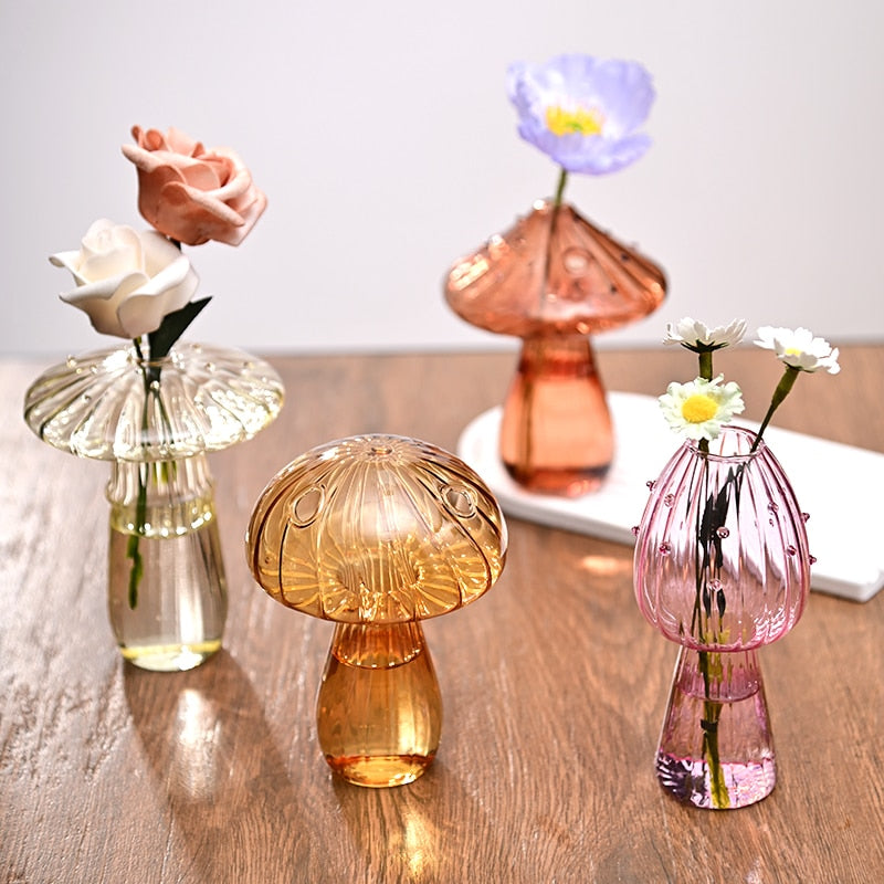 Crystal Mushroom Jars