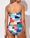 🔥⛱️ One-Shoulder-Badeanzug für Damen