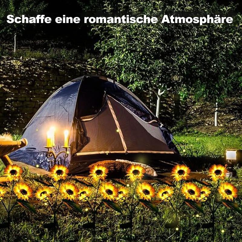 🔥Letzter Tag Verkauf 49% Rabatt 🌻Solar-LED-Sonnenblumen-Gartenleuchten