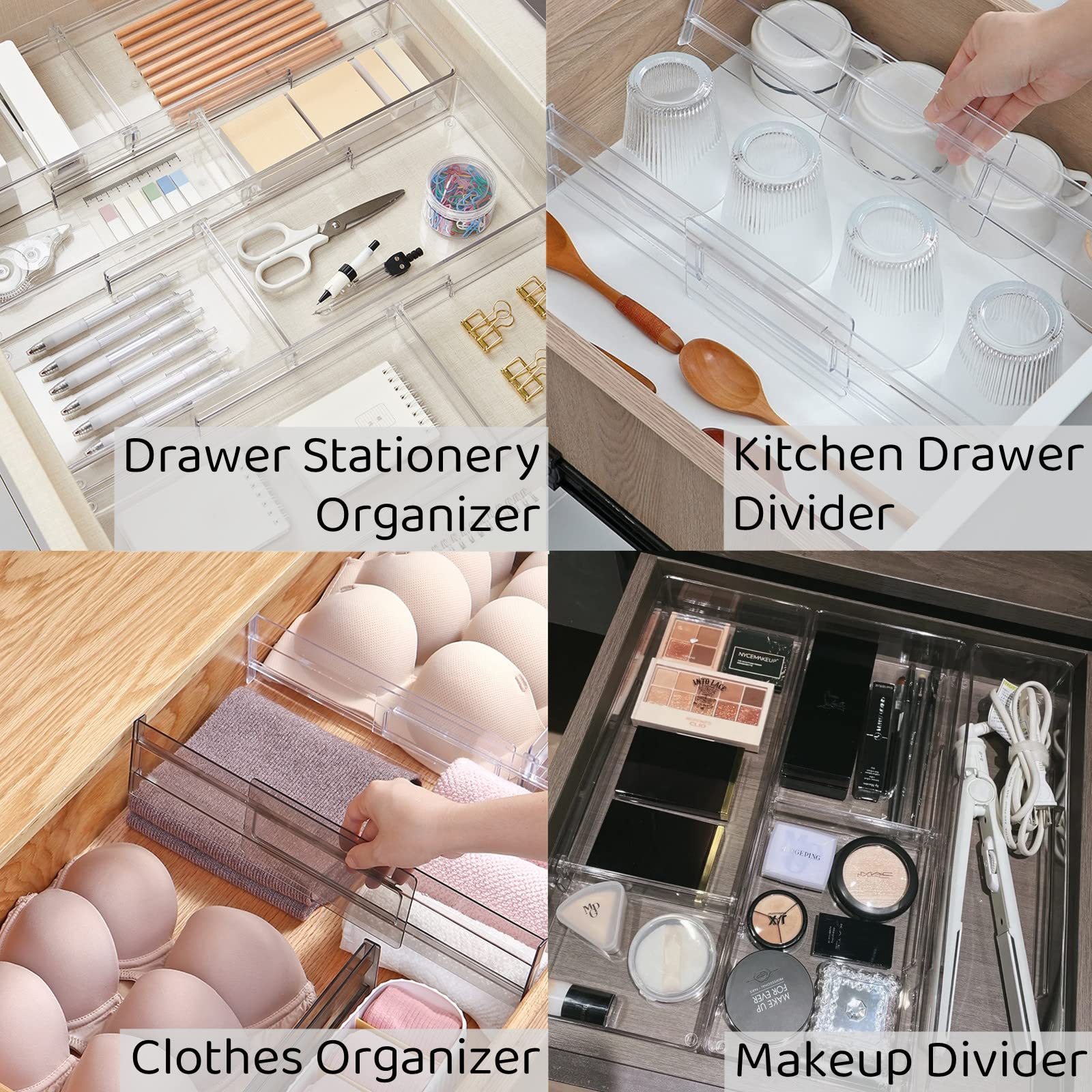 🔥New Year Promotion 50% OFF💥Adjustable Drawer Dividers Organizers