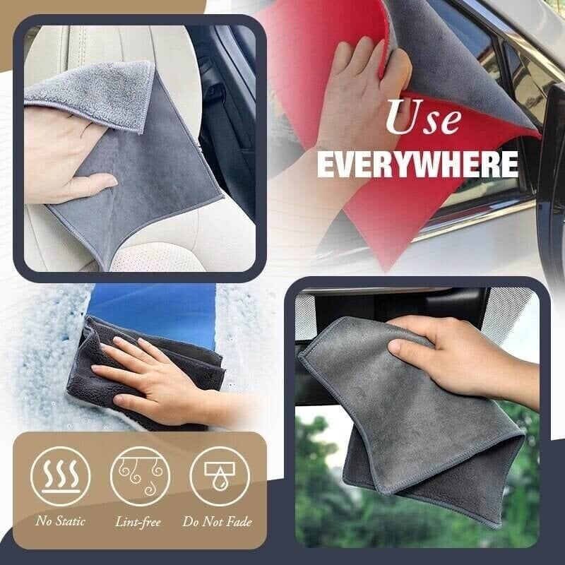 (🔥HOT SALE - 49% OFF)  Super Absorbent Car Drying Towel, Buy 2 Get Extra 10% OFF