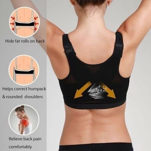 Instant Lifting Front Closure Breathable Bra