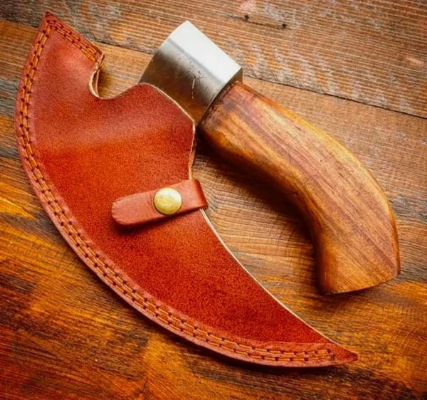 🎁Gift to Him - Viking Hatchet Handmade Pizza Cutting Axe - BUY 2 FREE SHIPPING