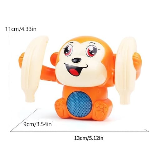 Last Day Promotion 48% OFF - Early infant electric flip and head monkey toys-Buy 2 Save $10