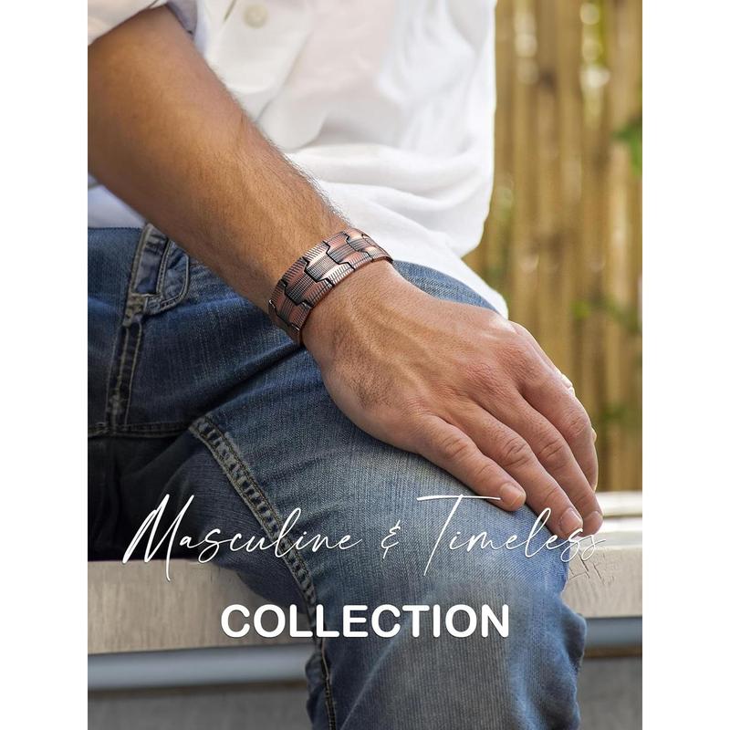 🏆Hot Sale 49% OFF⚡-3X Ultra Strength Magnetic copper Bracelets