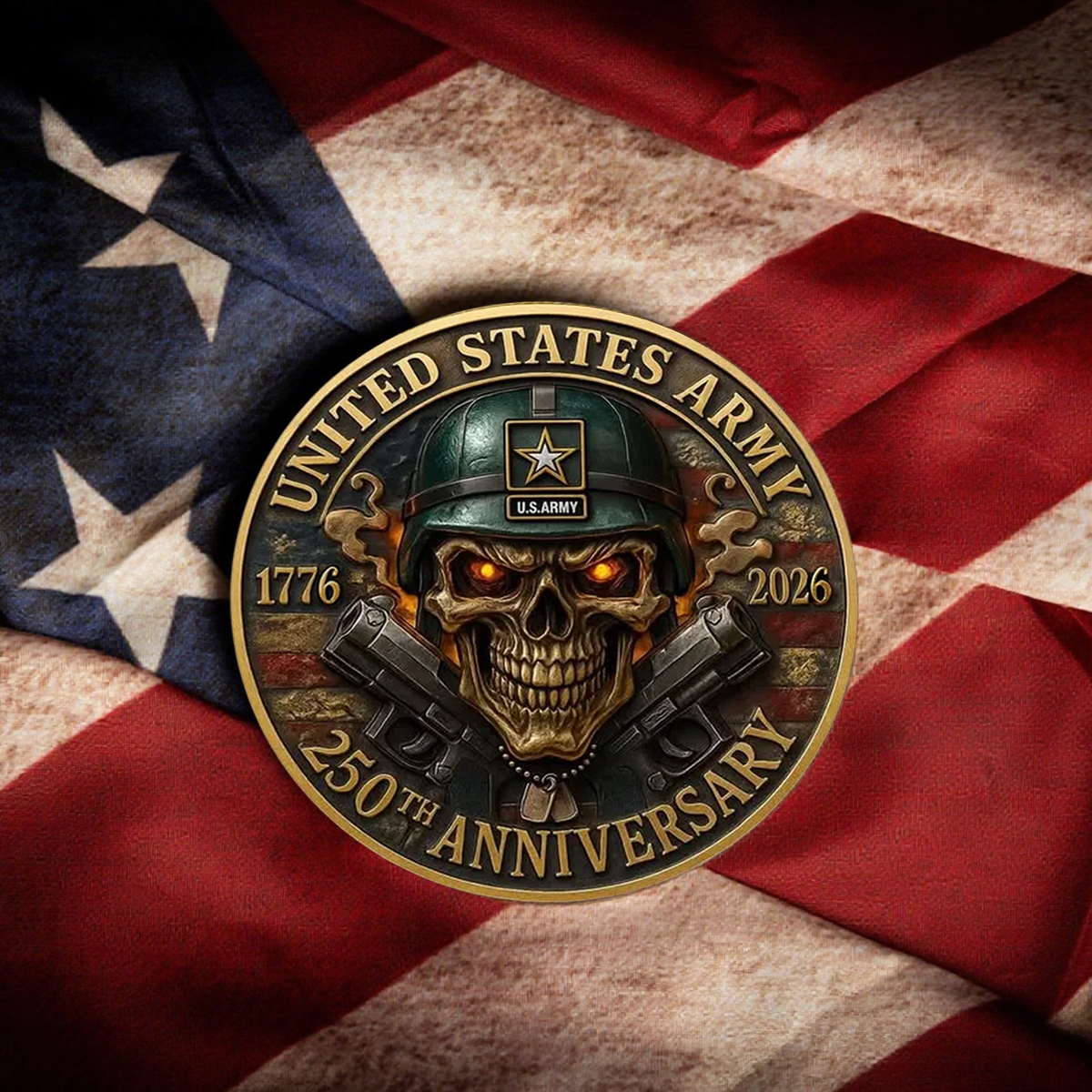 U.S. Army 250th Anniversary Commemorative Coin