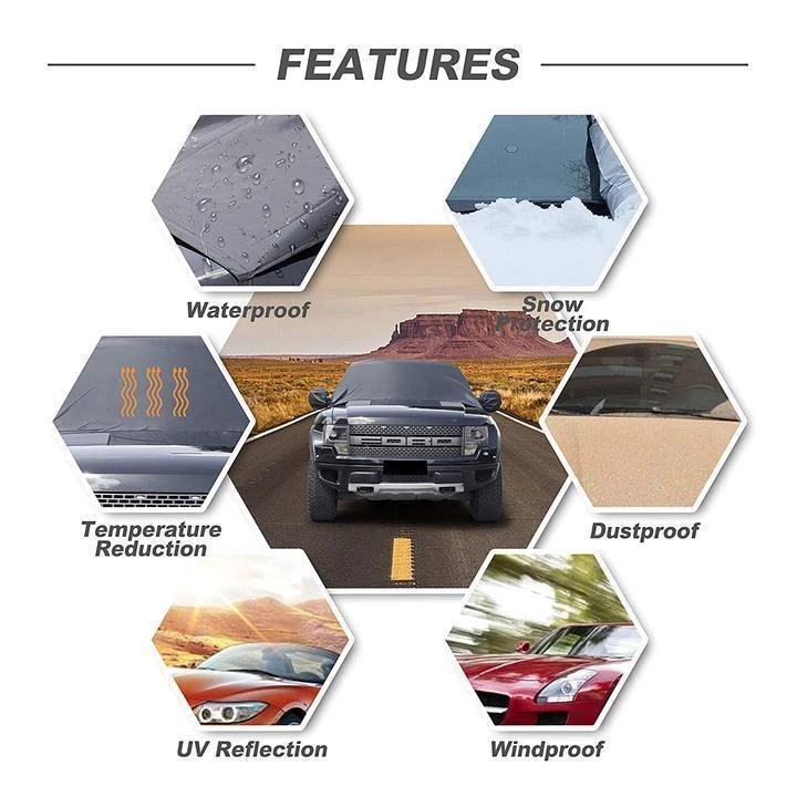 (New Year's Pre-Sale-Save 50% Off)Windshield Snow Cover-BUY 2 FREE SHIPPING