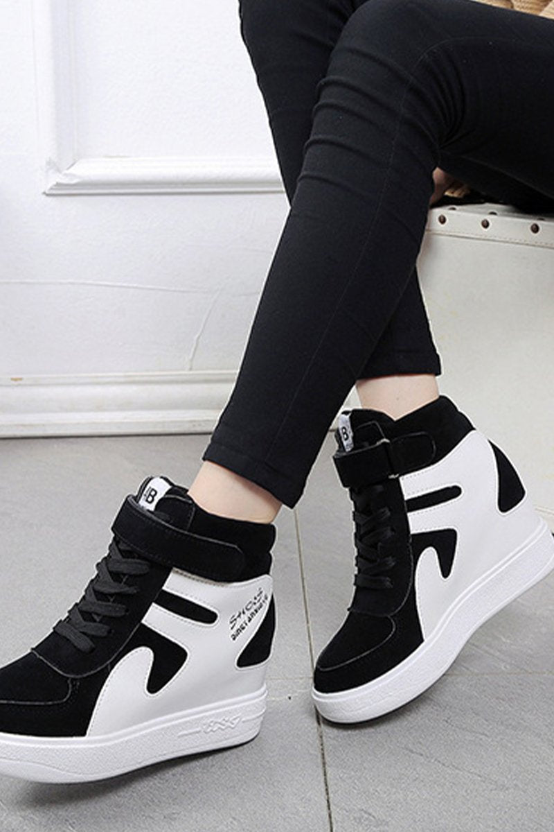 Women's Autumn and Winter Casual High-top Shoes
