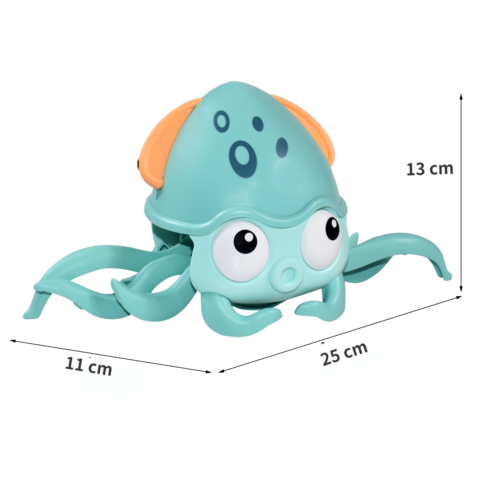 Floating and Sliding Octopus