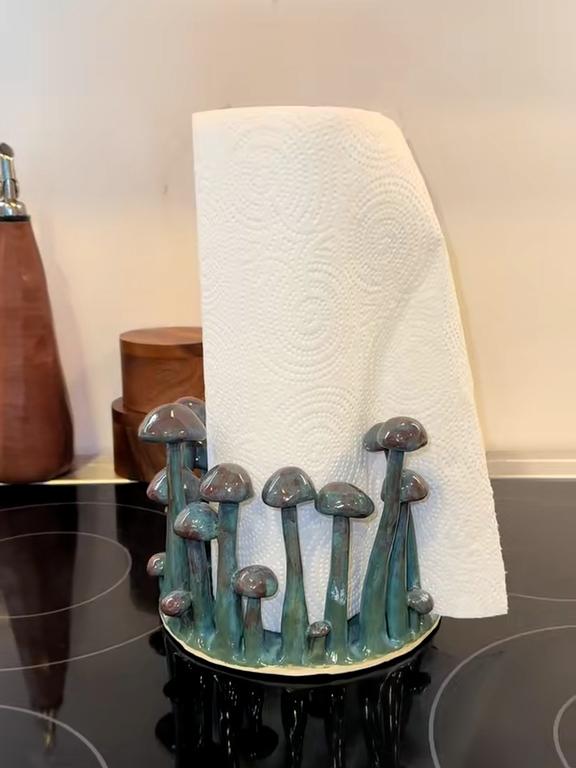 (Only 20 Left! 🔥) Enchanted Grove Mushroom Paper Towel Holder