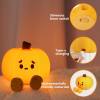 🔥Early Halloween Sale 49% OFF⏰Cute Pumpkin Silicone Night Light