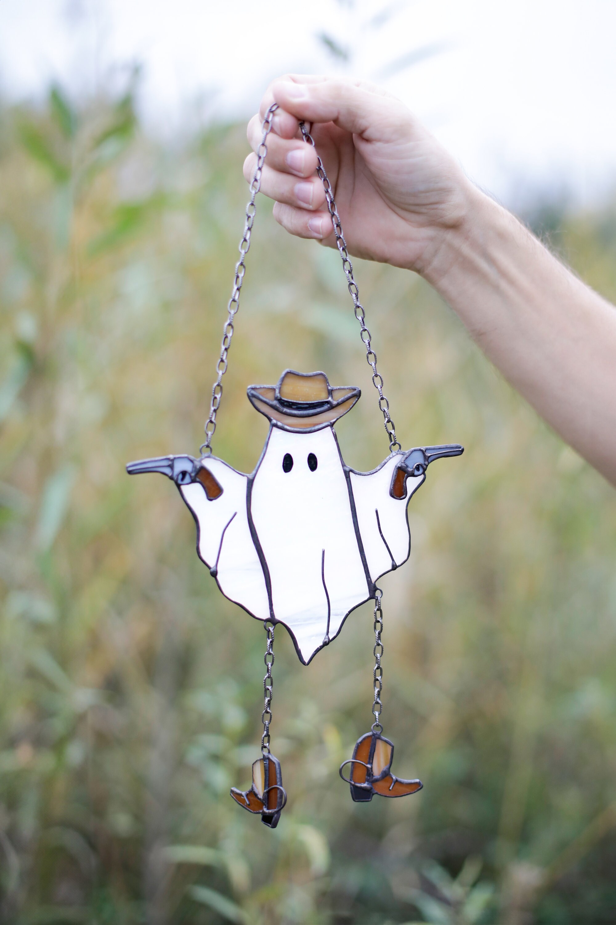 Halloween Spectral Maverick Suncatcher