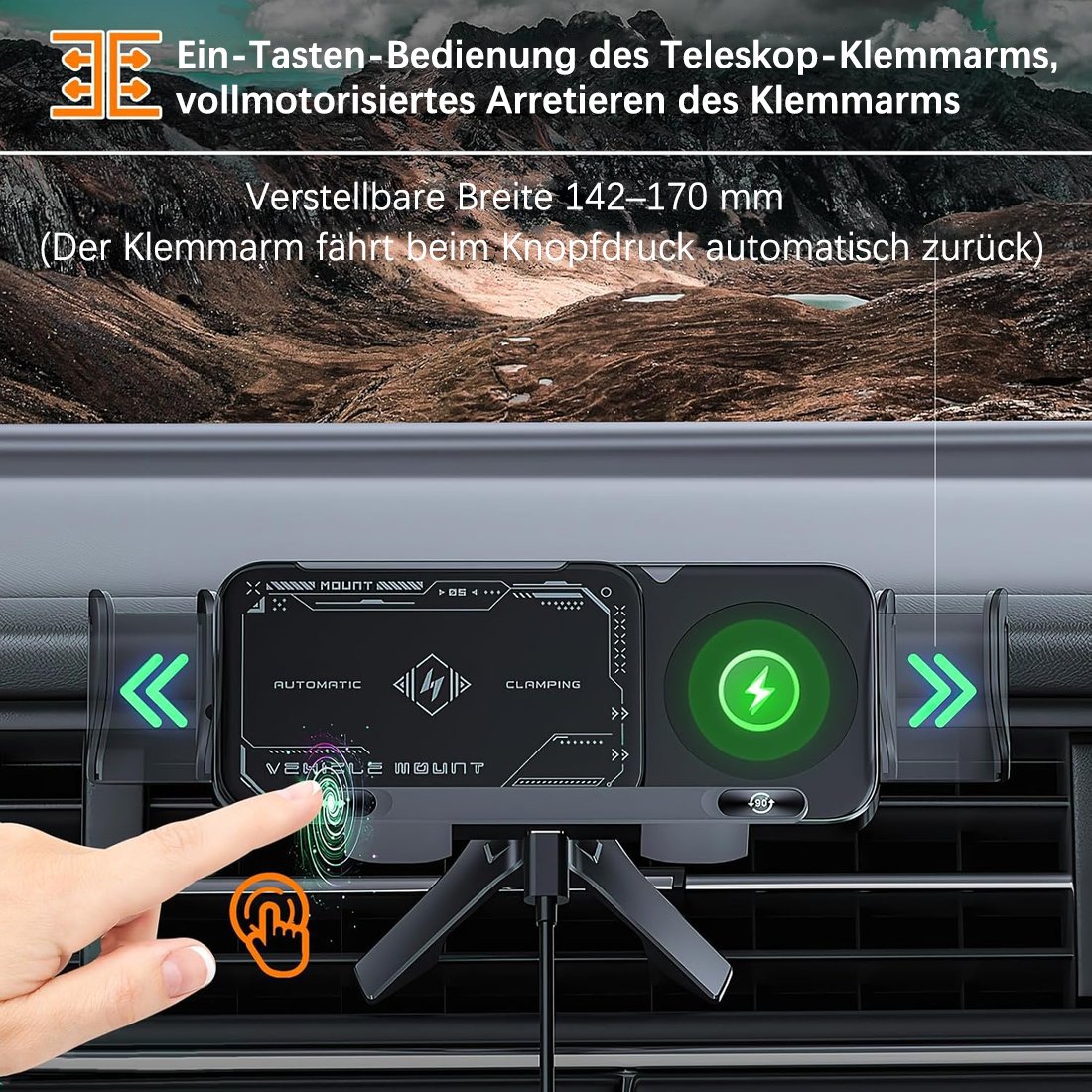 🔥Letzter Tag: 49% Rabatt🔥Hochintelligenter Handy-/Pad-Halter