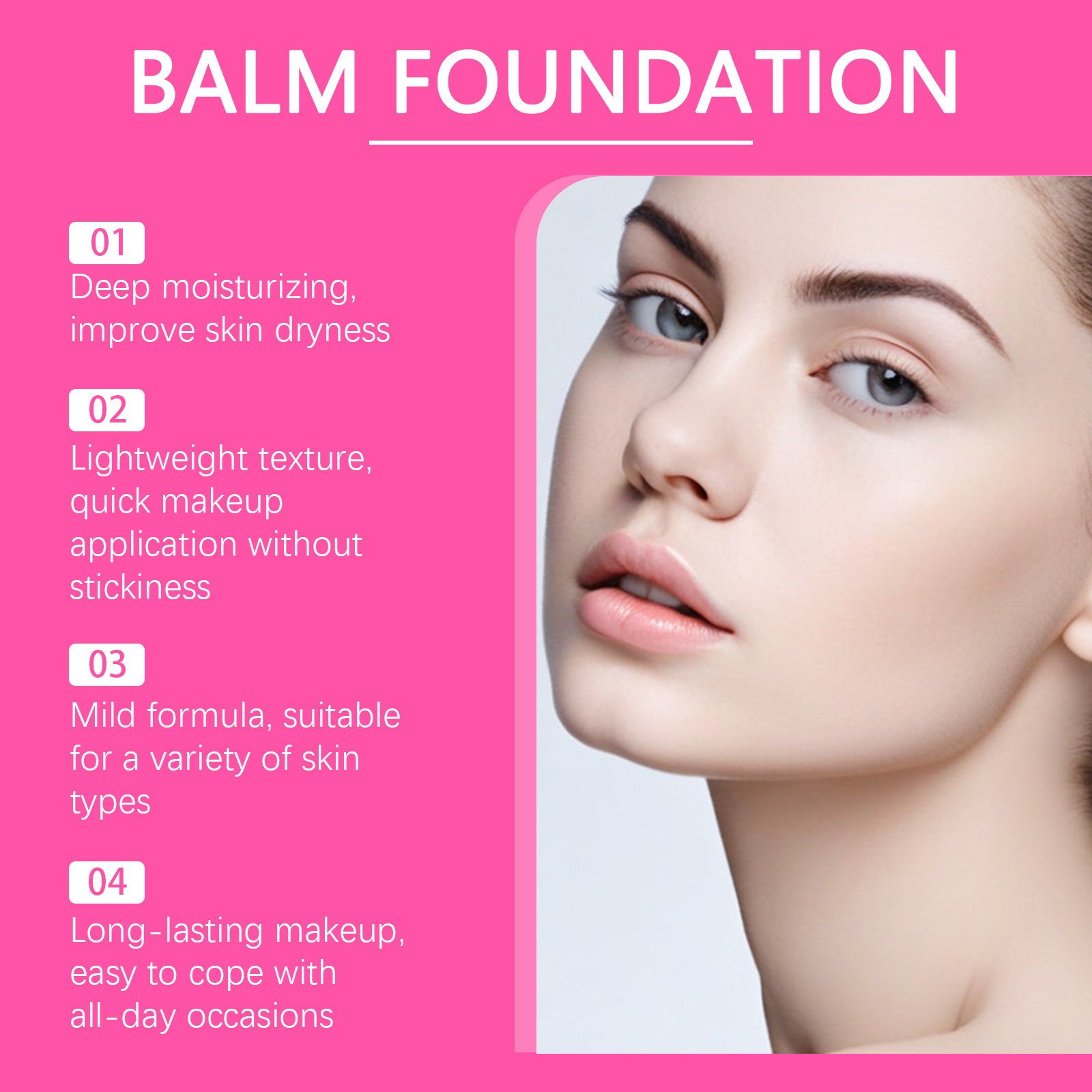 🔥 LETZTER TAG RABATT 49% - Peptide Bounce Balm Foundation