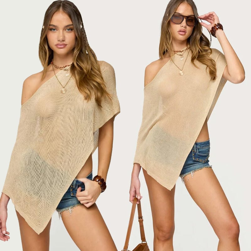 🔥LAST DAY SALE 50% OFF💥One-Piece Hot Girl Knitted Shawl