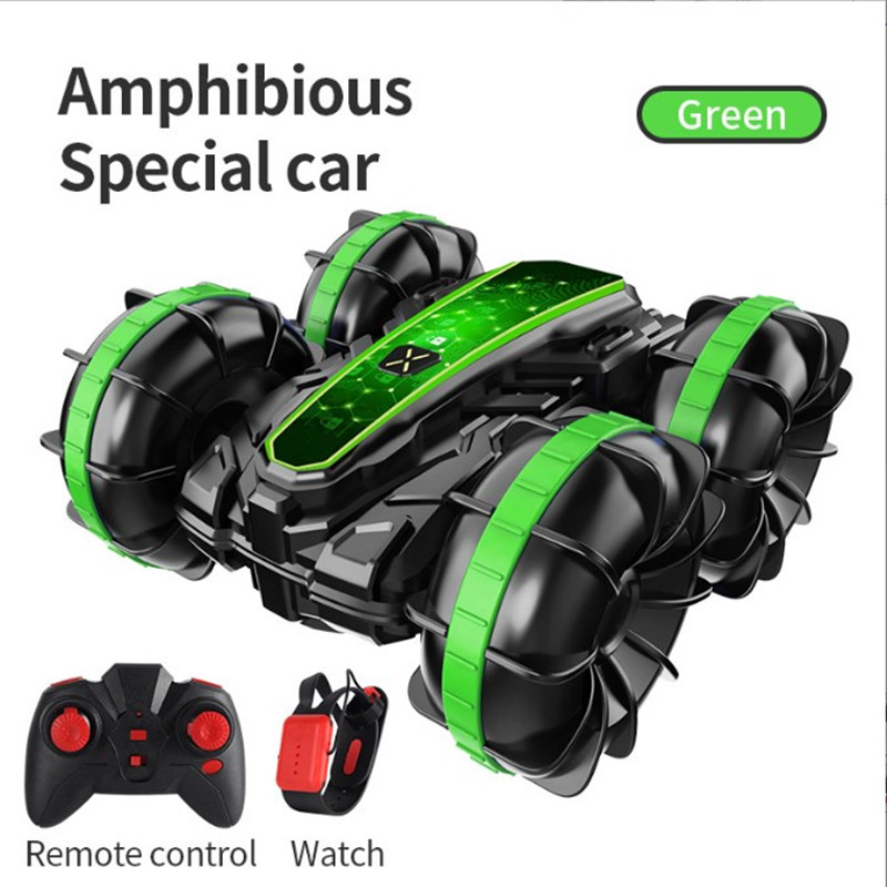 Double Sided Stunt Remote Control Amphibious Amphibious Vehicle