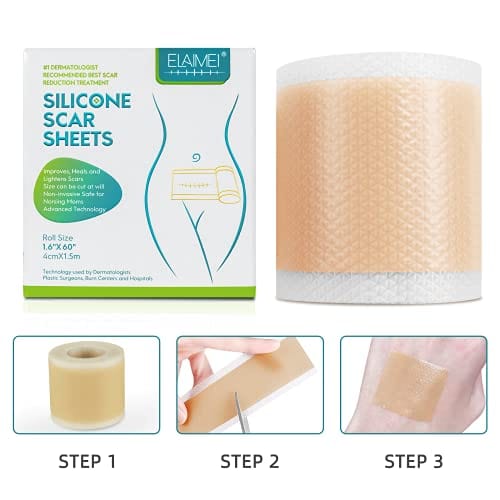 🔥Last Day Promotion 70% OFF-🔥-ELAIMEI  self-adhesive silicone scar patch