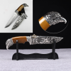 FANTASY ANIMAIL HEAD Pommel Fixed Blade MEDIEVAL DAGGER Collectible