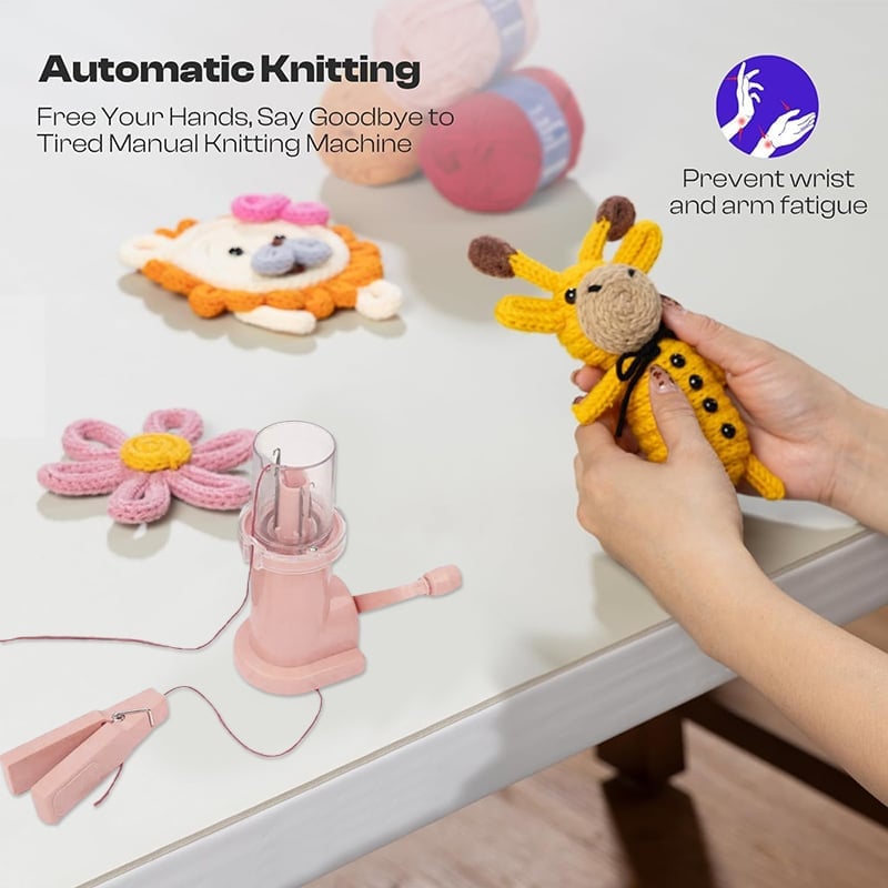 🔥MOTHER'S DAY SALE - Quick Cord Knitting Machine