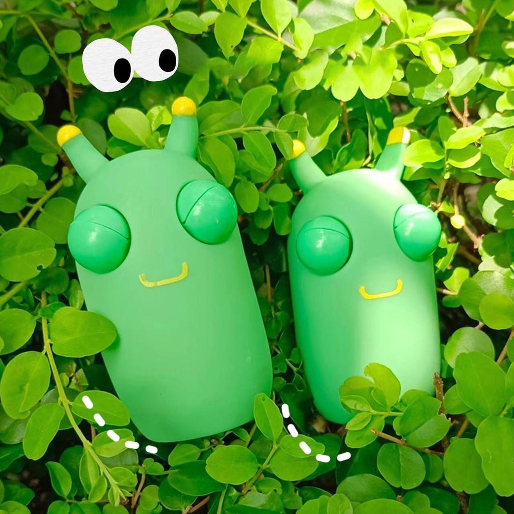 (Last Day Promotion - 50% OFF) Funny Grass Worm Pinch Toy
