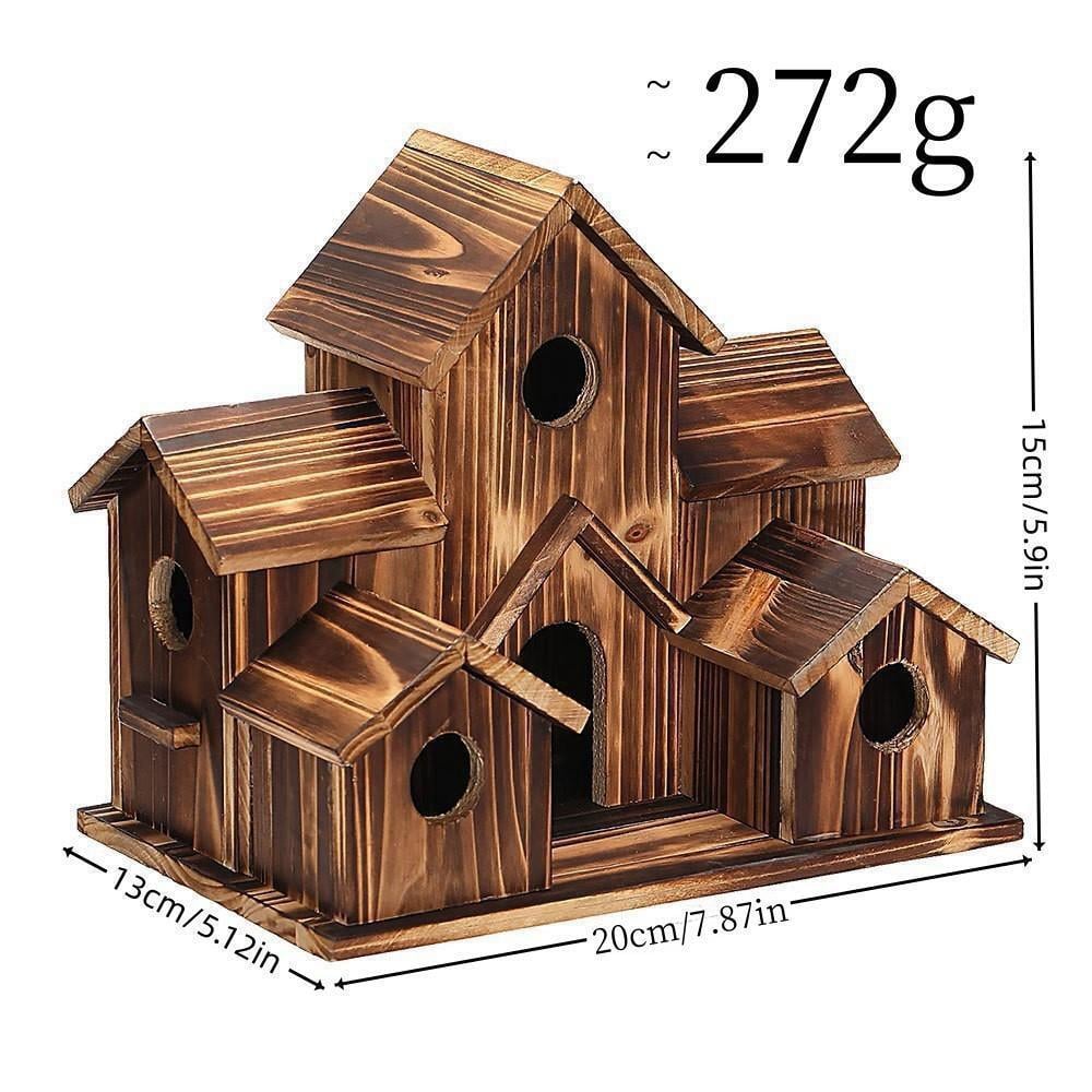 🎖️Halloween Special: 50% off everything! 🏡 Handmade Rustic Wooden Birdhouse 88.9% of people will buy🎁 One of each style [Free Shipping]