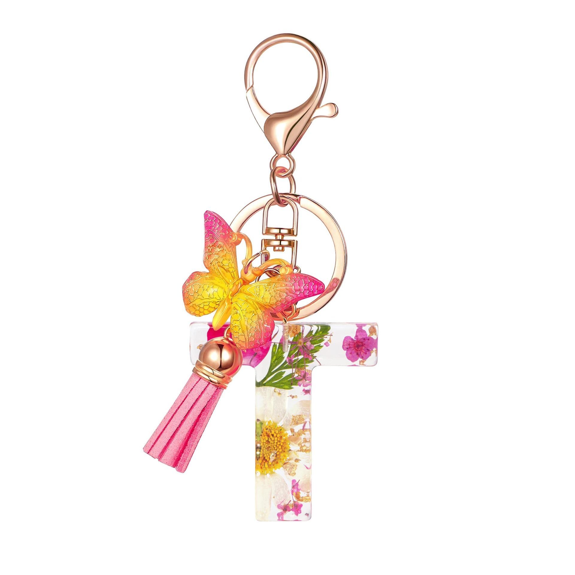 💥Special Offer - 🌼Initial Letter Keychains🦋