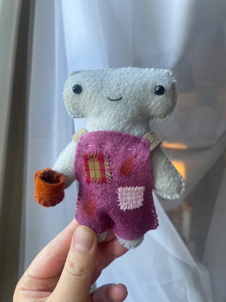🔥LAST DAY SALE 50% OFF-🦈Handmade Felt Shark Character Dolls Collection