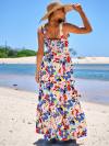 ANRABESS Women Dresses 2024 Summer Sleeveless Maxi Dress Casual Spaghetti Strap Tiered Flowy Beach Long Sun Dress