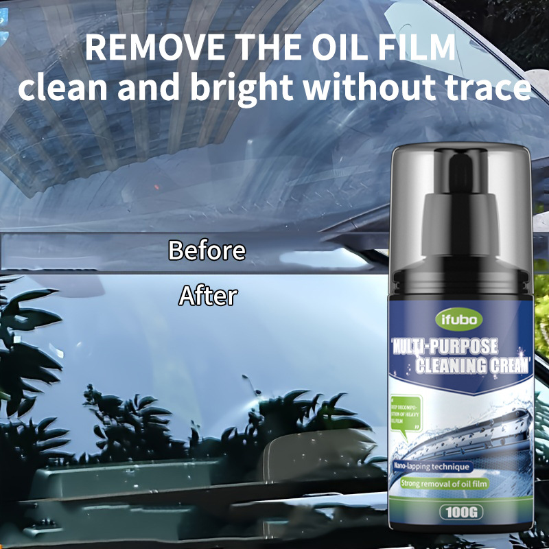 🔥Last Day Promotion 50% OFF🔥Car Glass Oil Film Remover - Buy 2 Get 1 Free