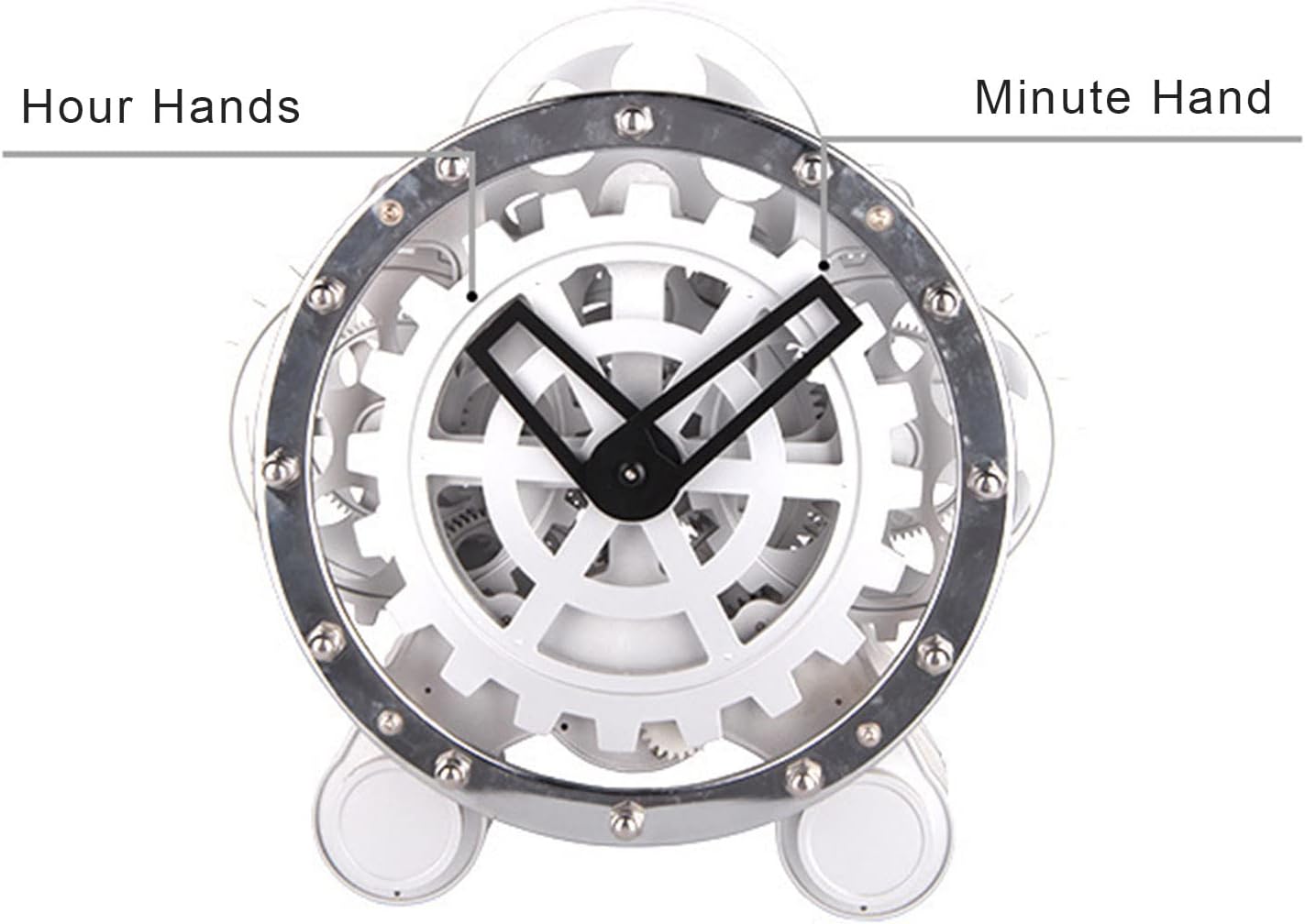 ⏰Last Day Promotion 60% Off—16-inch Modern Mechanical Desk Clock