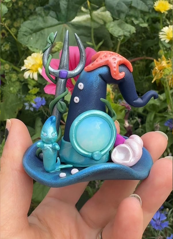 🎁TikTok Last Day Sale - 70% OFF🧙Handmade Elemental Witch Hat