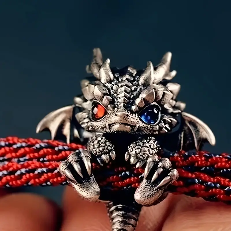 Year-End Clearance - 48% Off🔥Cute Silver Dragon Bracelet🐲🎁