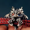 Year-End Clearance - 48% Off🔥Cute Silver Dragon Bracelet🐲🎁