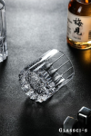 Crystal Star Cut Edo Kiriko Whiskey Glass