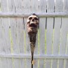 💀 Handmade Skull Tiki Torch