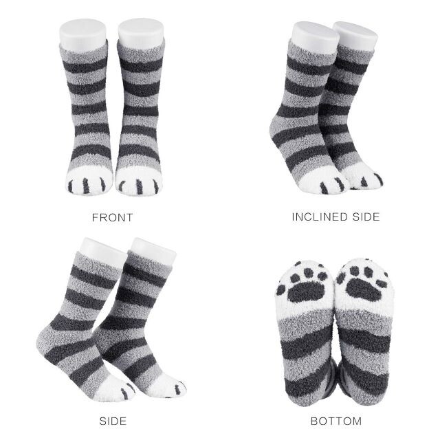 (New year Hot Sale)Cat's claw warm floor socks