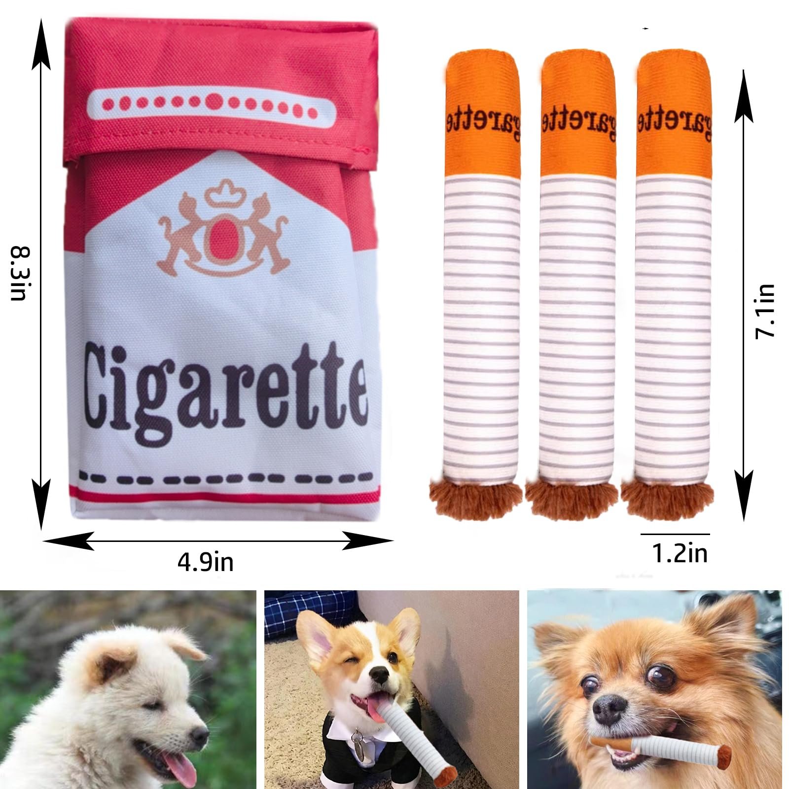 🌲Early Christmas Sale 48% OFF🎁Interactive Cigarettes Dog Toy