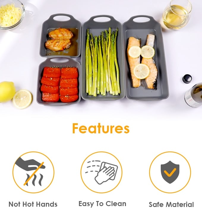 Tiktok Summer Sale🎉Silicone Baking Sheet Pan Dividers