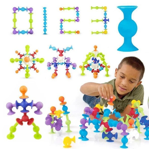 Christmas Hot Sale 48% OFF - Silicone Building Blocks DIY Blocks Toys - BUY MORE SAVE MORE