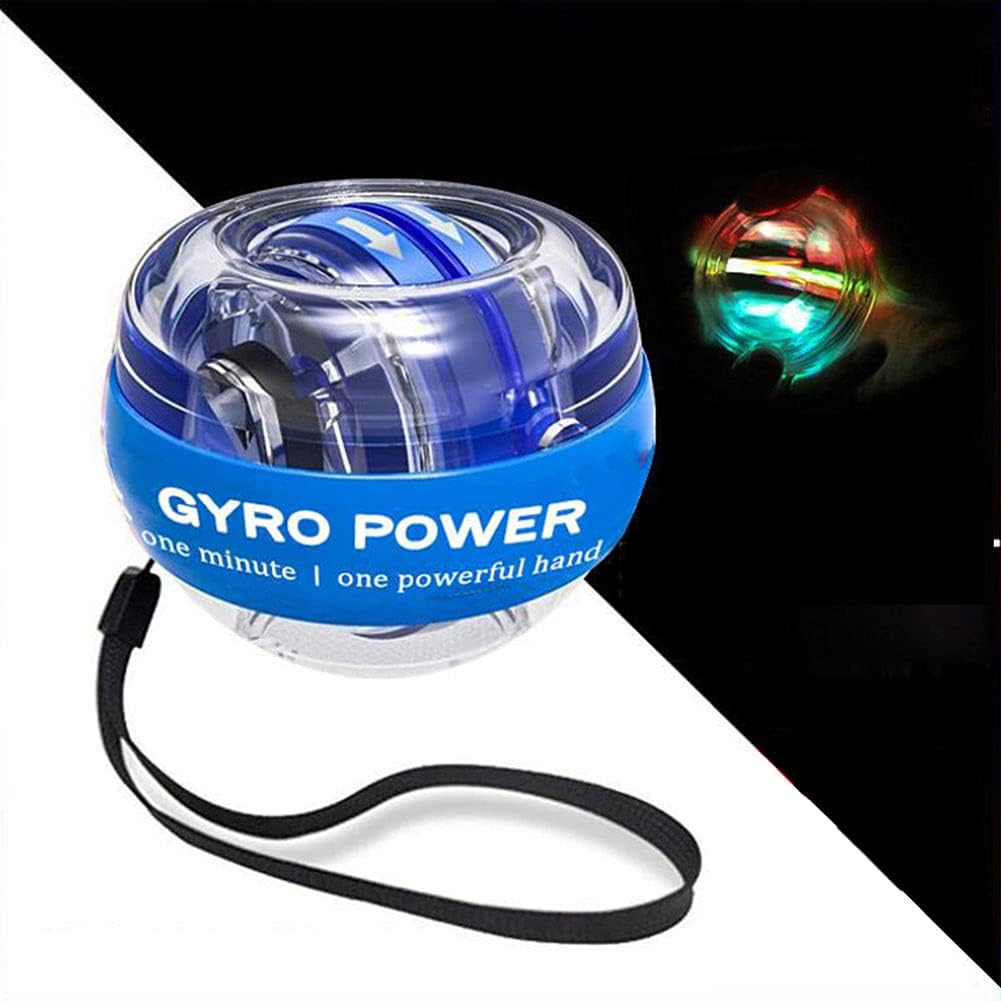 💪Auto Start Wrist Gyro Ball, Wrist and Arm Exercise Trainer with LED Lights