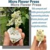 🔥Last Day 50% OFF-Micro Flower Press, Miniature Flower Press Kit