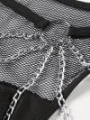 SHEMESIX Women's Sexy Sexy Panties Chain Perspective Open File Pure Desire Briefs - NY-19