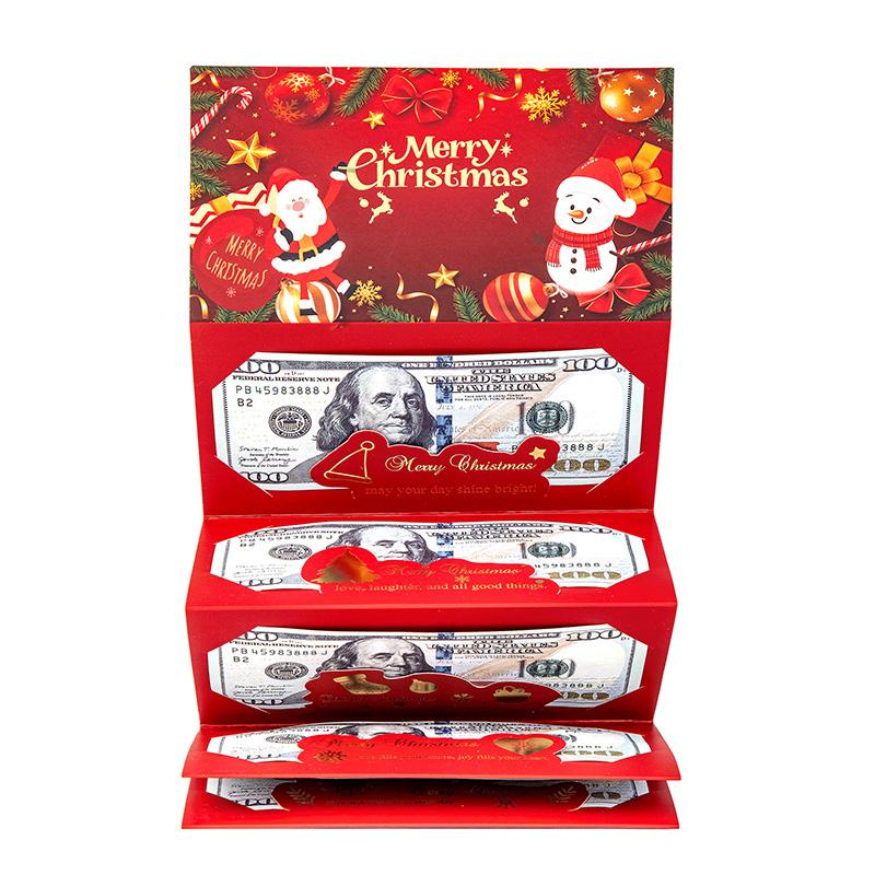 🎁TikTok Last Day Sale - 70% OFF🎄 Christmas Cash Envelope with Money Clip