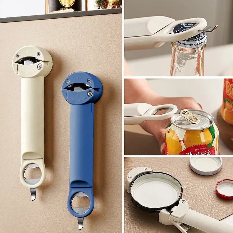 🔥(Last Day Promotion - 50% OFF) Multifunctional Retractable Bottle Opener