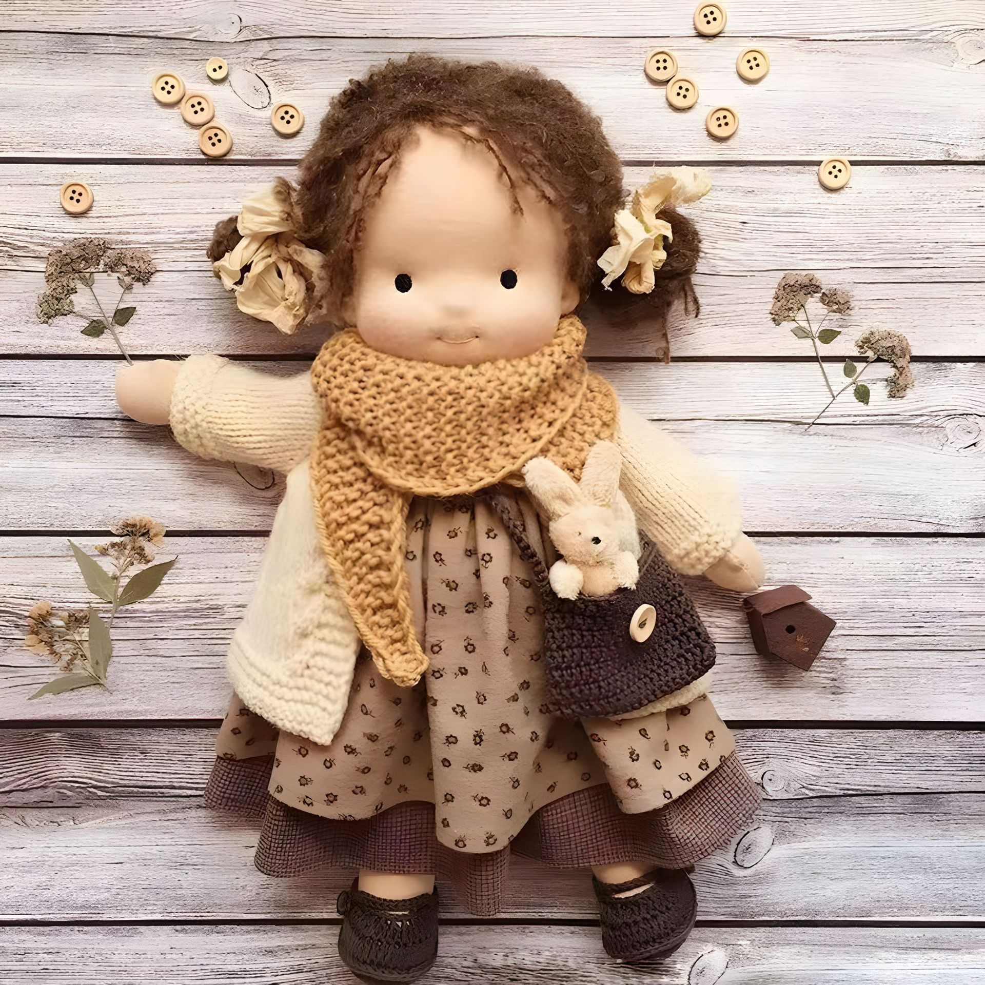 🎄Early Christmas Sale - 49% OFF-👧Handmade Waldorf Doll