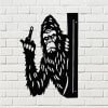 🔥Last Day: 49% Off!🤣Hilarious Bigfoot Middle-Finger Metal Yard Decor
