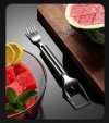 Last Day Promotion 70% OFF - 🍉2-in-1 Fruit Cutter & Fork – For Quick and Easy Fruit Serving!